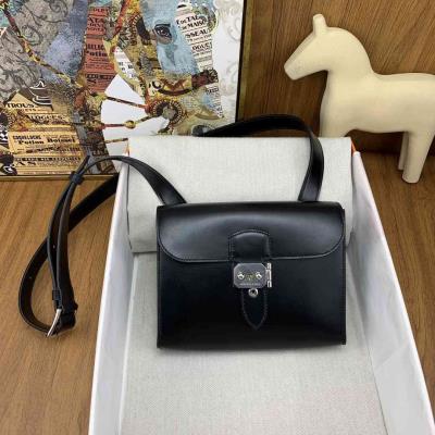 wholesale quality sac a depeches 21 box calfskin noir phd